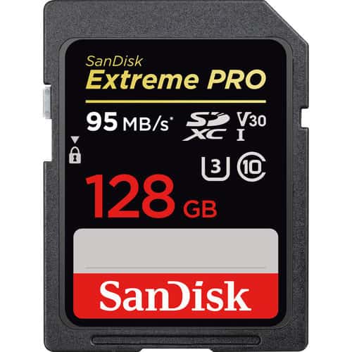 Карта памяти SDXC Sandisk 128Gb 95Mb/s